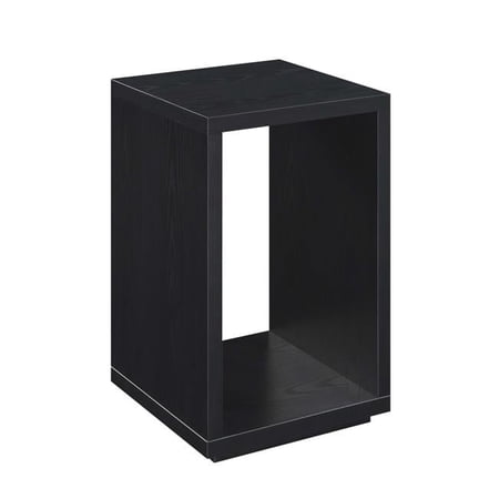 Northfield Admiral End Table with Shelf, Black