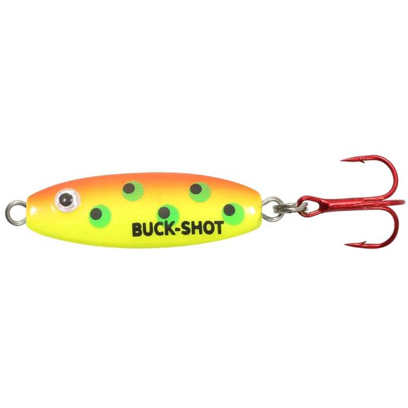Northland Fishing Tackle Buck-Shot Rattle Spoon, Sneeze, 3/4 oz