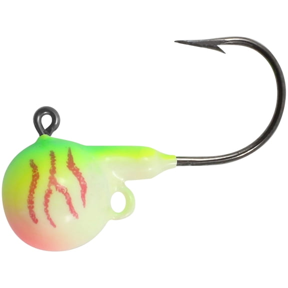 Northland Fire-Ball 1/2oz Round Ball Jighead Uv Bleeding Melon