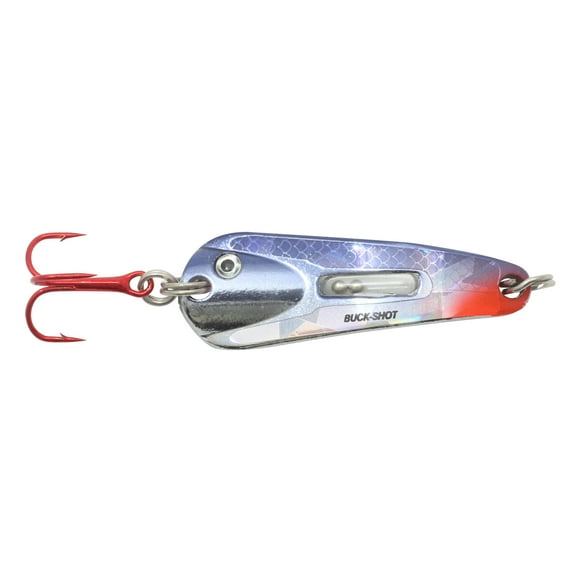 Northland Fishing Tackle Buck-Shot Flutter Spoon, 1/8 oz
