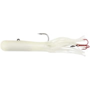 Northland Fishing Tackle Level-Head Predator Tube Lure, White, 1 1/2oz