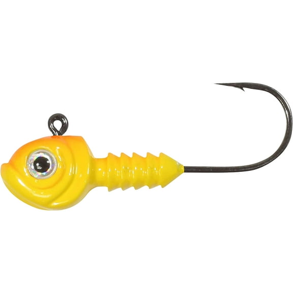 Northland Smeltinator 1/4oz Swimbait Jighead 4/0 Yellow/Orange