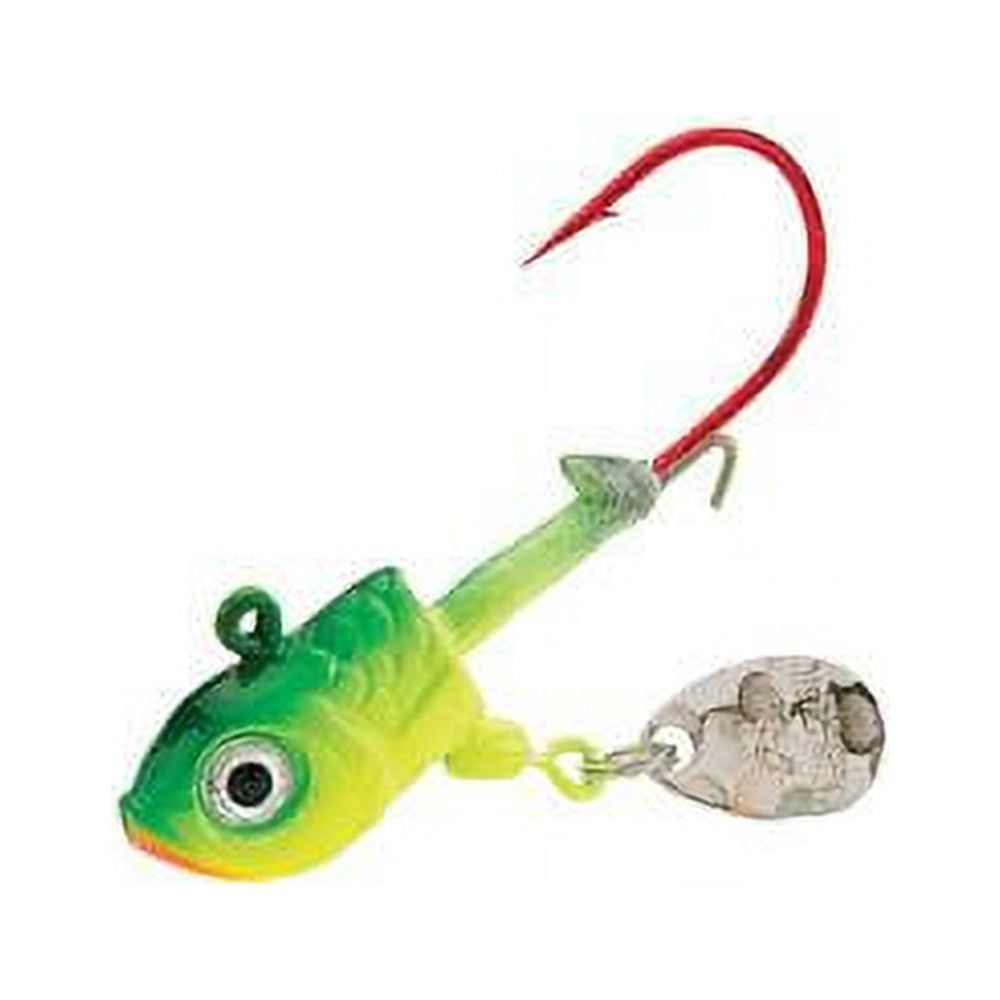Northland Fishing Tackle THUMPER JIG - 2/Card - 1/4 oz - #2/0 Hook - Firetiger