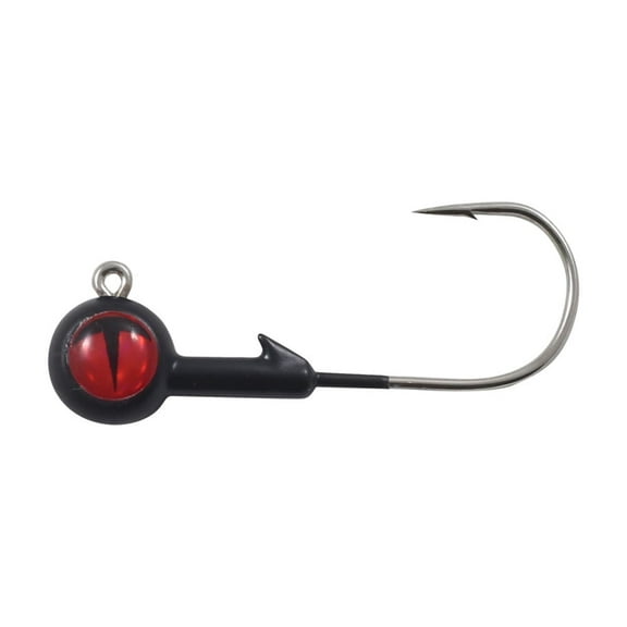 Northland Fishing Tackle Tungsten Jig, 2/card, 1/4oz, Black