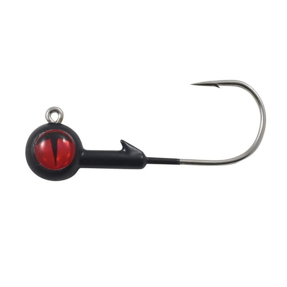 Northland Fishing Tackle Tungsten Jig, 2/card, 1/8oz, Black