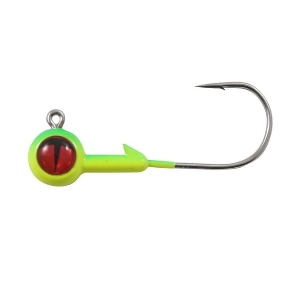 Northland Fishing Tackle Tungsten Jig for Walleye, Bass, & Panfish, Parakeet, 3/8 Oz 3/0 Hook, 2/Card