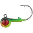 thumbnail image 1 of Northland Fishing Tackle Tungsten Short Shank Jig, 2 Card, Firetiger, 1/8oz, TEB, 1 of 6