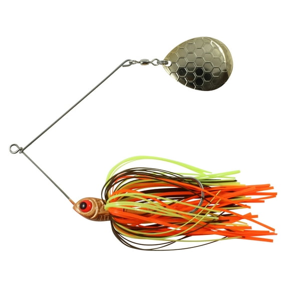 Northland Reed-Runner Classic Single Colorado Spinnerbait 3/8oz Crawfish Nickel