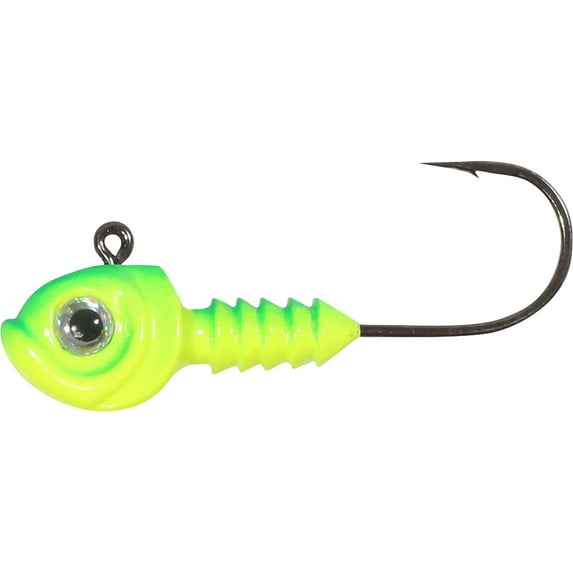 Northland Smeltinator 1/8oz Swimbait Jighead 3/0 Chartreuse/Moss