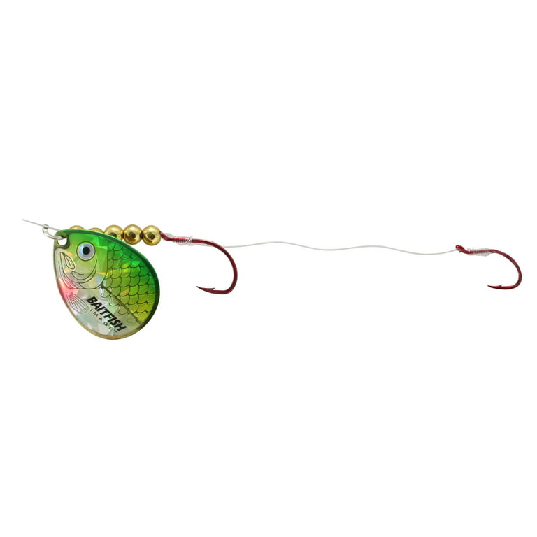 Northland Tackle Baitfish Spinner Harness, Spinner Rig, Freshwater, Yellow  Perch 