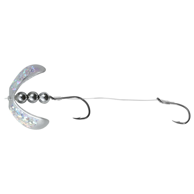 Northland Tackle Butterfly Blade Harness, Spinner Rig, Freshwater, Silver  Shiner