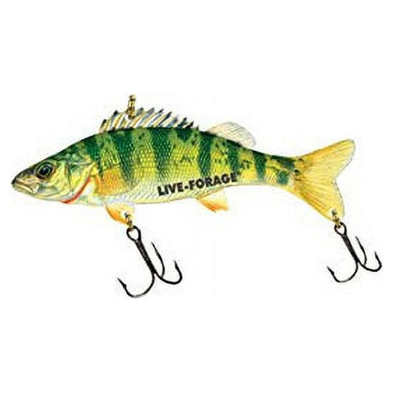 Northland Tackle Fish Fry Minnow Trap Fishing Jig, Glow Perch, 1/4