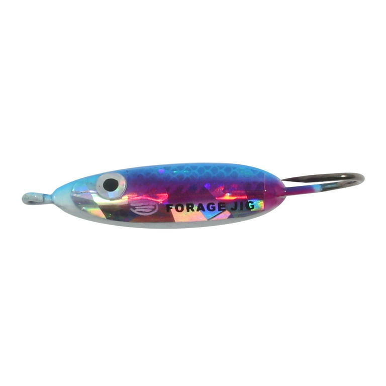 Northland Tackle Forage Minnow Jig, Freshwater, Super-Glo Rainbow