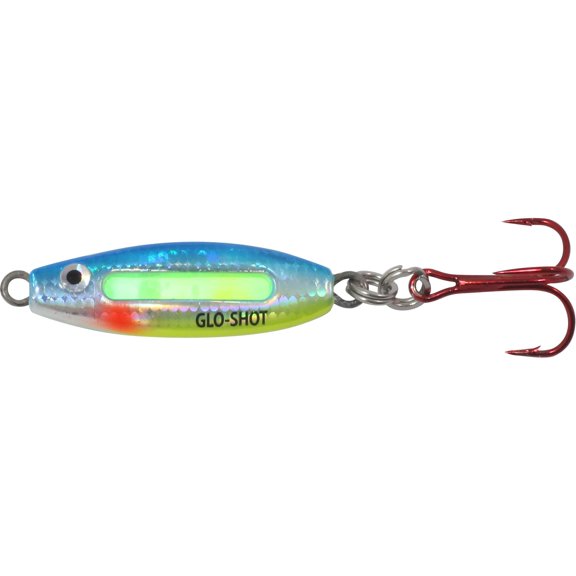 Northland Tackle GSFB4-105 Glo-Shot Fire-Belly Spoon Parrot 1/4 OZ