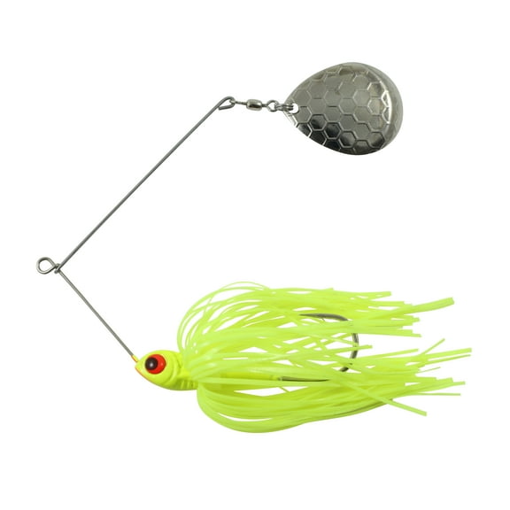 Northland Fishing Tackle Reed Runner Single Spin - Premium Spinner Baits for Freshwater - Assorted Lures for Bass, Pike, 3/8 oz
