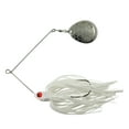 thumbnail image 1 of Northland Fishing Tackle Reed Runner Single Spin - Premium Spinner Baits for Freshwater - Assorted Lures for Bass, Pike, 3/8 oz, White Shad, 1 of 5