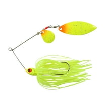 Northland Tackle Reed Runner Tandem Spin - Premium Spinner Baits For Freshwater - Lures For Bass, Pike, And Musky, Sunrise, 3/8 Oz