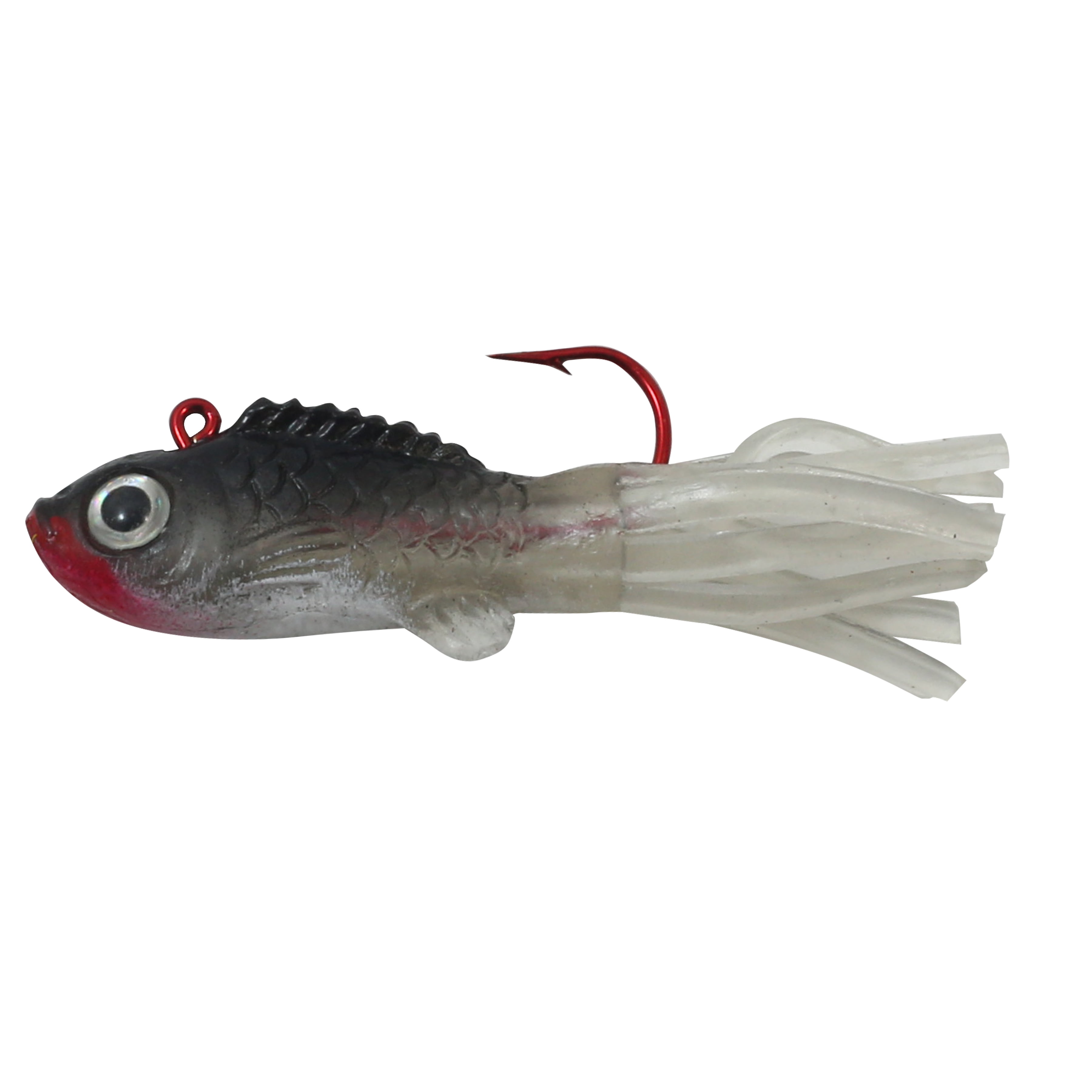 Northland Tackle Slurpies Small-Fry, Jig and Tail, Freshwater, Silver Shiner