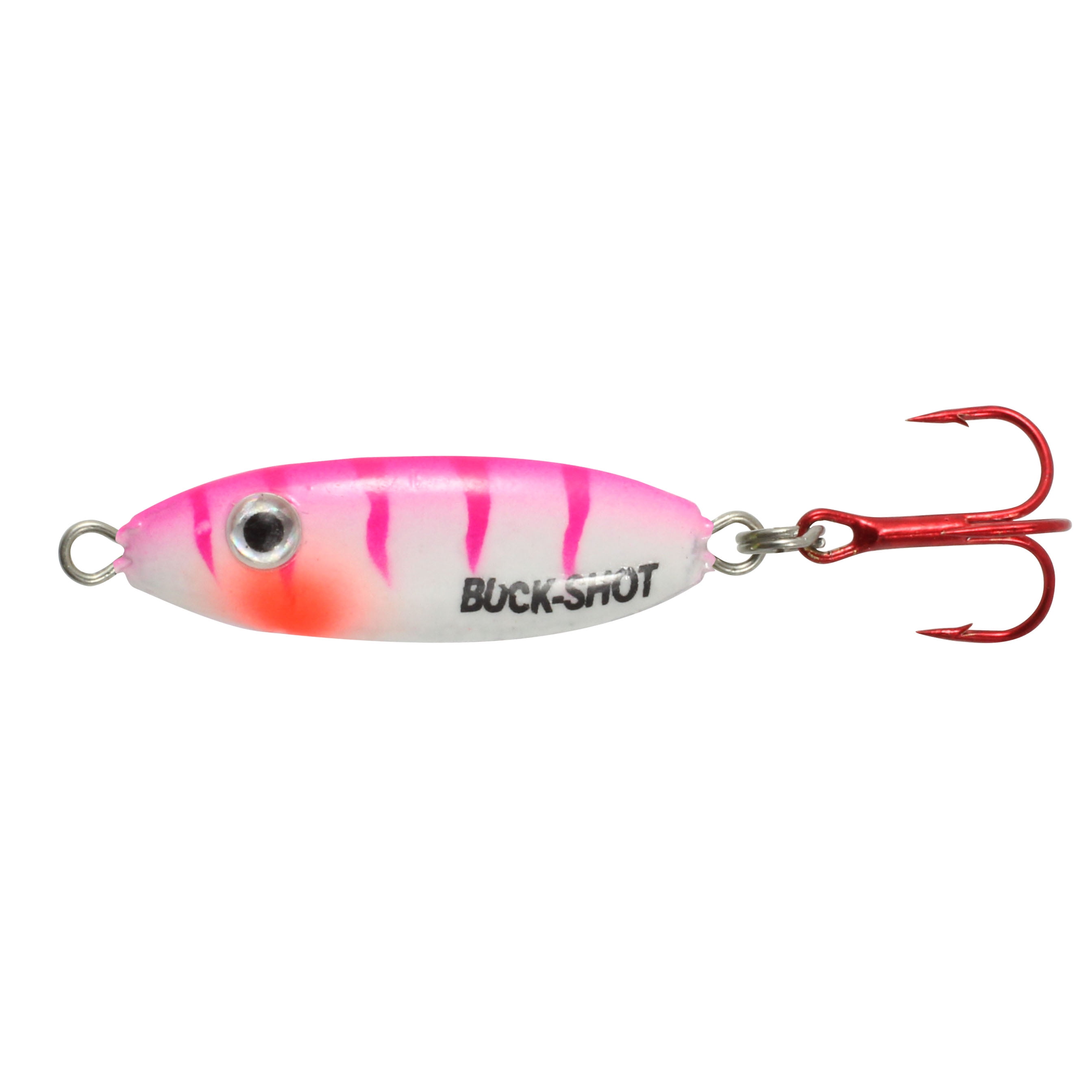 Northland Tackle UV Buck-Shot Spoon, Freshwater, Pink Tiger