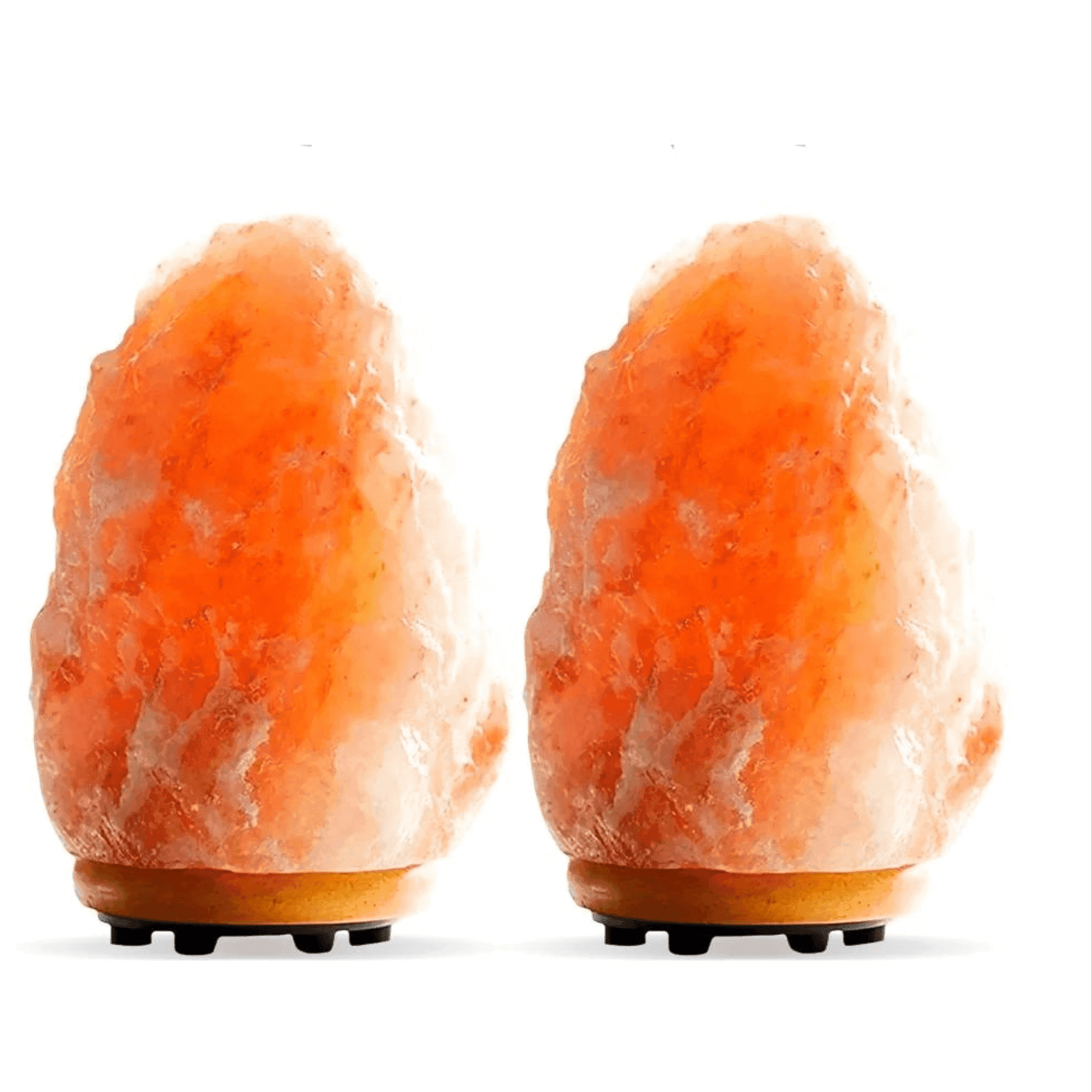 Northlandz Pink Salt Lamp 6lbs, Incandescent Lamp with Dimmer Switch, Home Decor, 9 in, 2 Pack