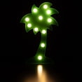thumbnail image 1 of Northlight LED Lighted Palm Tree Marquee Wall Art - 10" - Green, 1 of 8