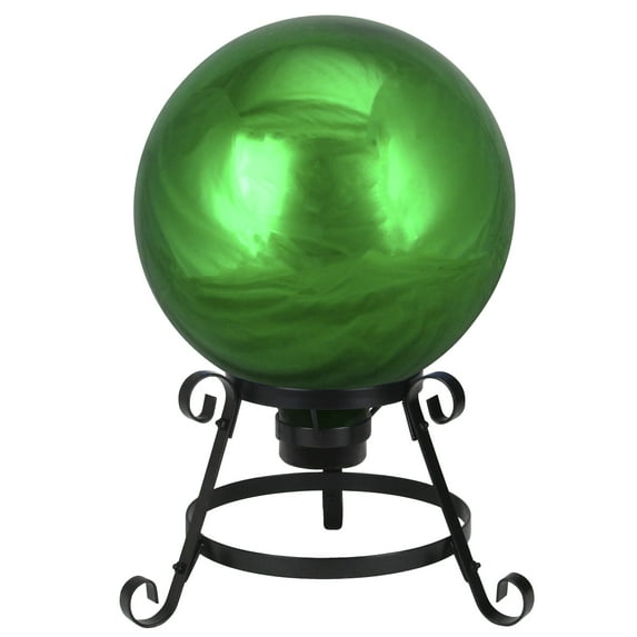 Northlight 10" Emerald Green Shiny Outdoor Garden Gazing Ball