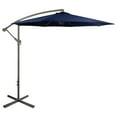 thumbnail image 1 of Northlight 10' Octagon Outdoor Patio Off-Set Umbrella with Hand Crank - Blue, 1 of 6