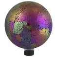 thumbnail image 1 of Northlight 10" Pink Iridescent Mosaic Reflective Glass Outdoor Garden Gazing Ball, 1 of 3