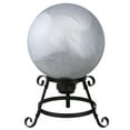 thumbnail image 1 of Northlight 10" Silver Mirrored Garden Gazing Ball, 1 of 3