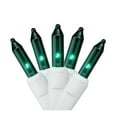 thumbnail image 1 of Northlight 100-Count Green Mini Christmas Light Set 4.6ft White Wire - 4.6', 1 of 3