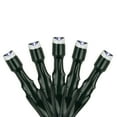 thumbnail image 1 of Northlight LED Solar Power 2-Function Outdoor Christmas Light Set - Pure White - 33' Green Wire -, 1 of 3