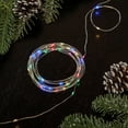 thumbnail image 1 of Northlight LED Micro Fairy Christmas Lights  - Multi-Color - 16' Copper Wire - 100ct, 1 of 6