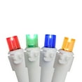 thumbnail image 1 of Northlight LED Wide Angle Icicle Christmas Lights - Multi-color - 5.5' White Wire - 100ct, 1 of 4