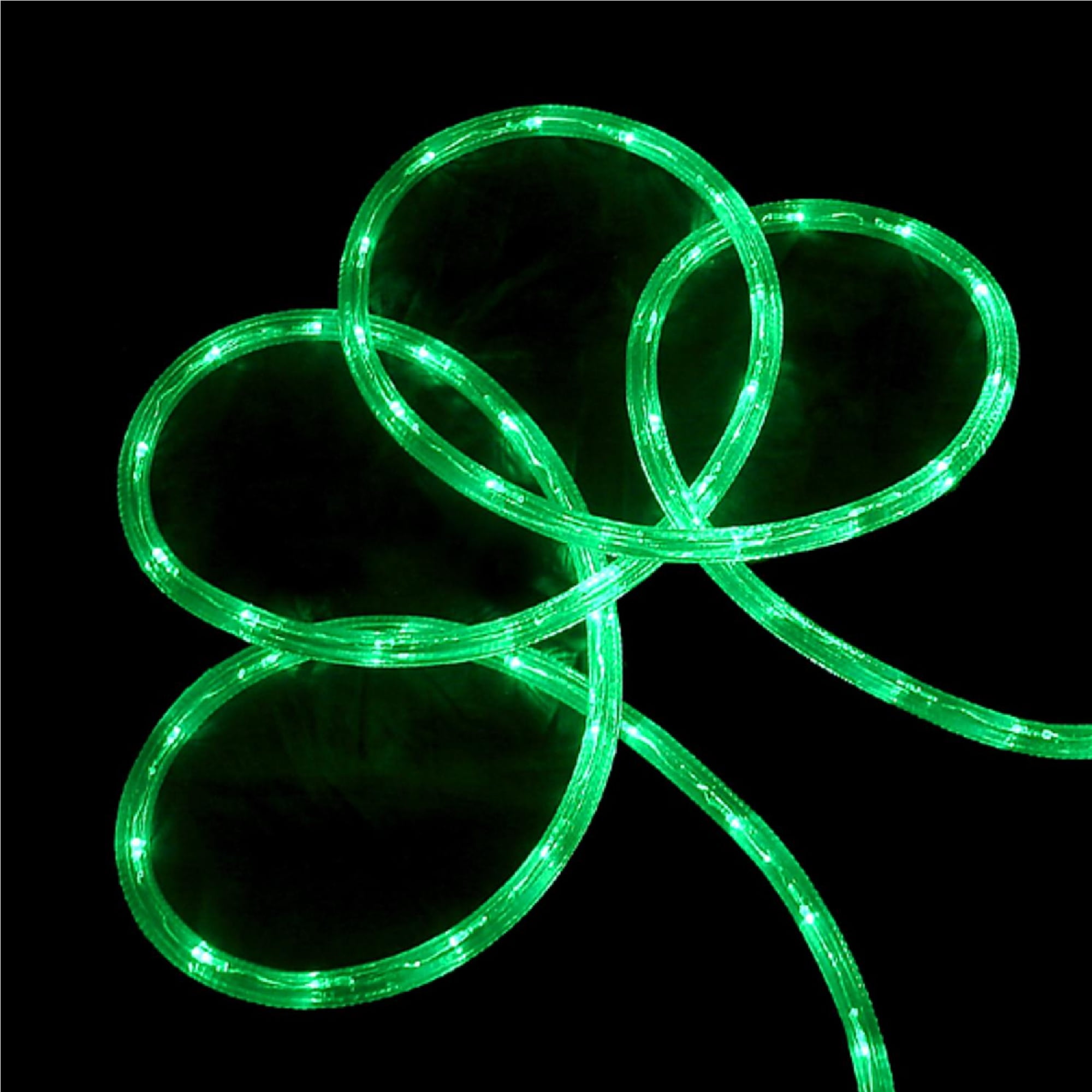 Northlight 102' Indoor/Outdoor Rope Light String - Green - Walmart.com