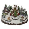 thumbnail image 1 of Northlight 11" Lighted and Animated Christmas Village with a Moving Christmas Tree, 1 of 5