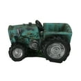 thumbnail image 1 of Northlight 12.25" Weathered Tractor Outdoor Garden Patio Planter - Blue/Black, 1 of 4