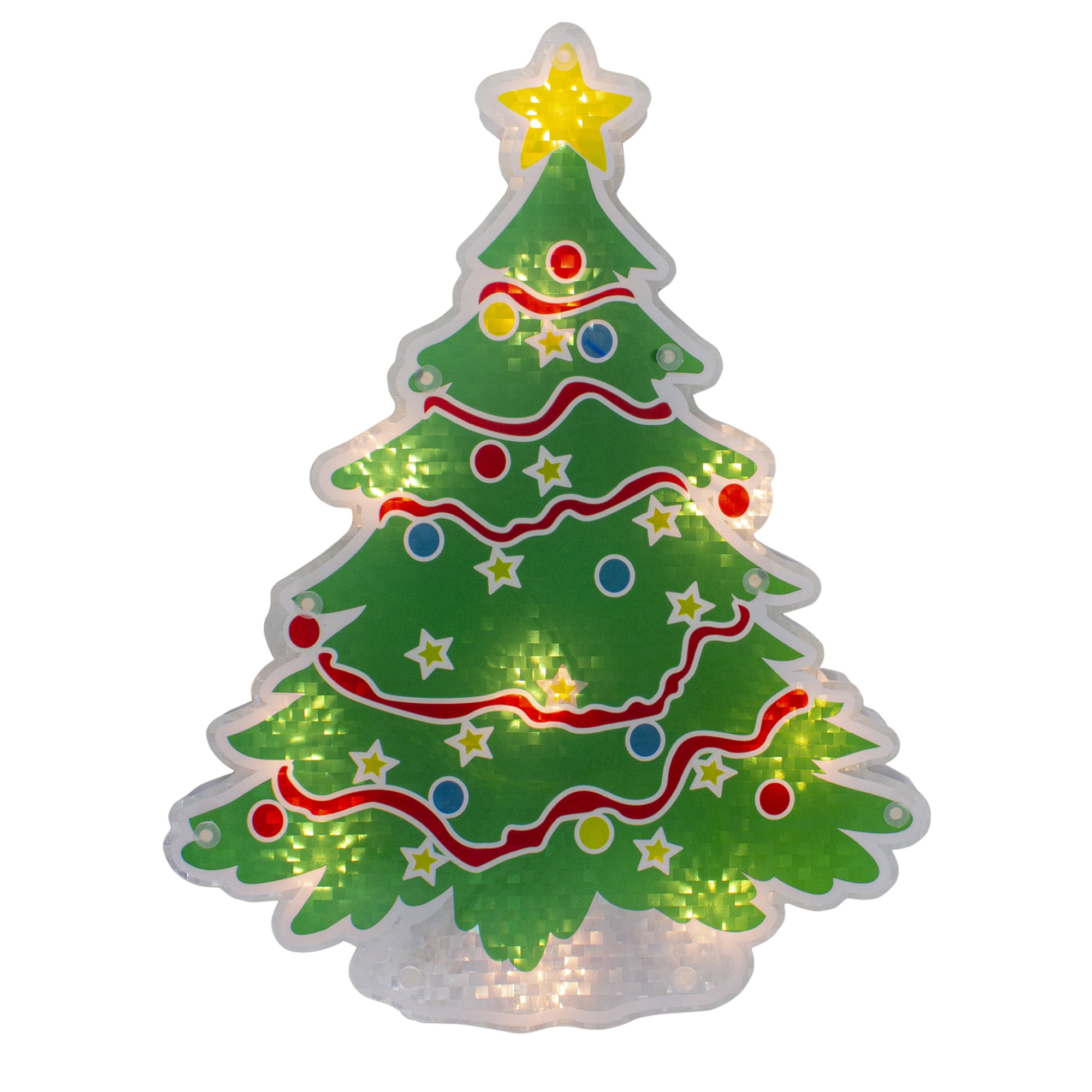 3D Christmas Ornament, Holographic Christmas Tree (2914866)