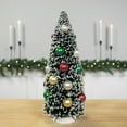 thumbnail image 1 of Northlight Frosted and Glittered Sisal Tree with Ornaments Christmas Decoration - 12", 1 of 6