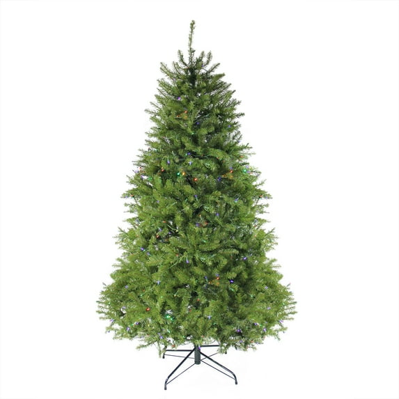 Northlight 12' Pre-lit Full Northern Pine Artificial Christmas Tree - Multi-Color LED Lights