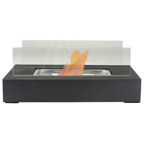 Northlight Bio Ethanol Ventless Portable Fireplace with Flame Guard - 13.75"