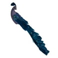 thumbnail image 1 of Northlight Glittered Peacock Christmas Clip-On Christmas Ornament - 14.75" - Purple and Blue, 1 of 4