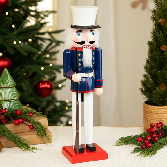 Northlight Traditional Christmas Nutcracker Soldier with Rifle - 14"