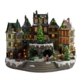 thumbnail image 1 of Northlight 15" Gray and Green LED Lighted Big Christmas Tree With Kids, 1 of 5