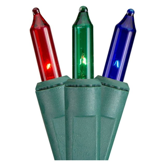 Northlight 150 Count Blue, Green and Red MultiFunction Mini Christmas