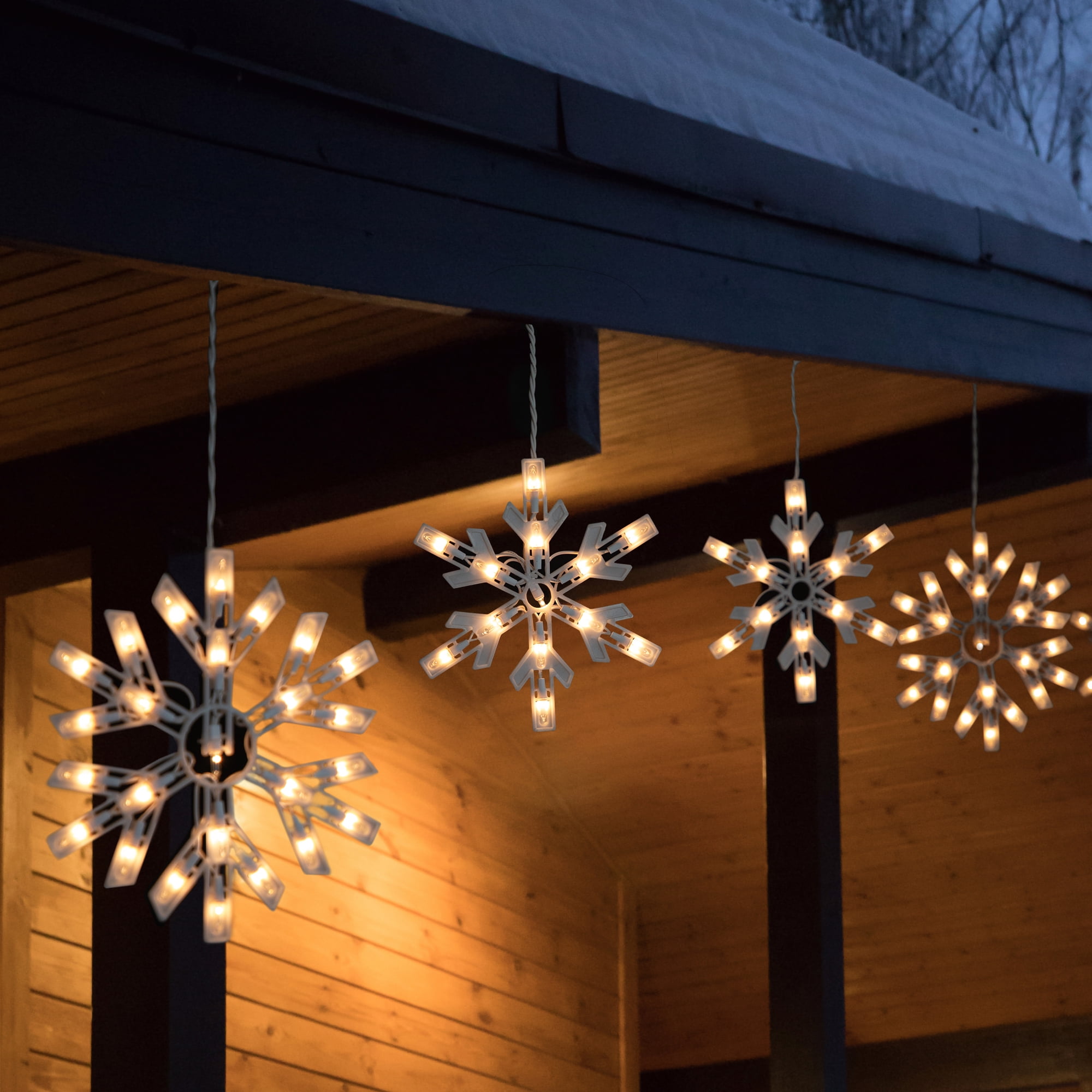 Icicle snowflake lights deals