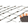 thumbnail image 1 of Northlight Net Style LED Tree Trunk Wrap Christmas Lights - 2' x 8' - Orange - Brown Wire, 1 of 3