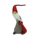 thumbnail image 1 of 16.5" Red and Grey Tall Standing Santa Gnome w/ Sack at Side Christmas Figure, 1 of 1
