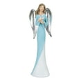 thumbnail image 1 of Northlight 16" Blue and White Angel Figure Holding a Heart, 1 of 5