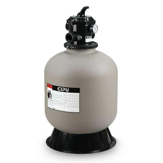 Northlight 16-Inch Top Mount Swimming Pool Sand Filter with 6-Way Valve