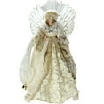 thumbnail image 1 of Northlight 16" Ivory and Gold Angel in Sequined Gown Christmas Tree Topper, 1 of 3